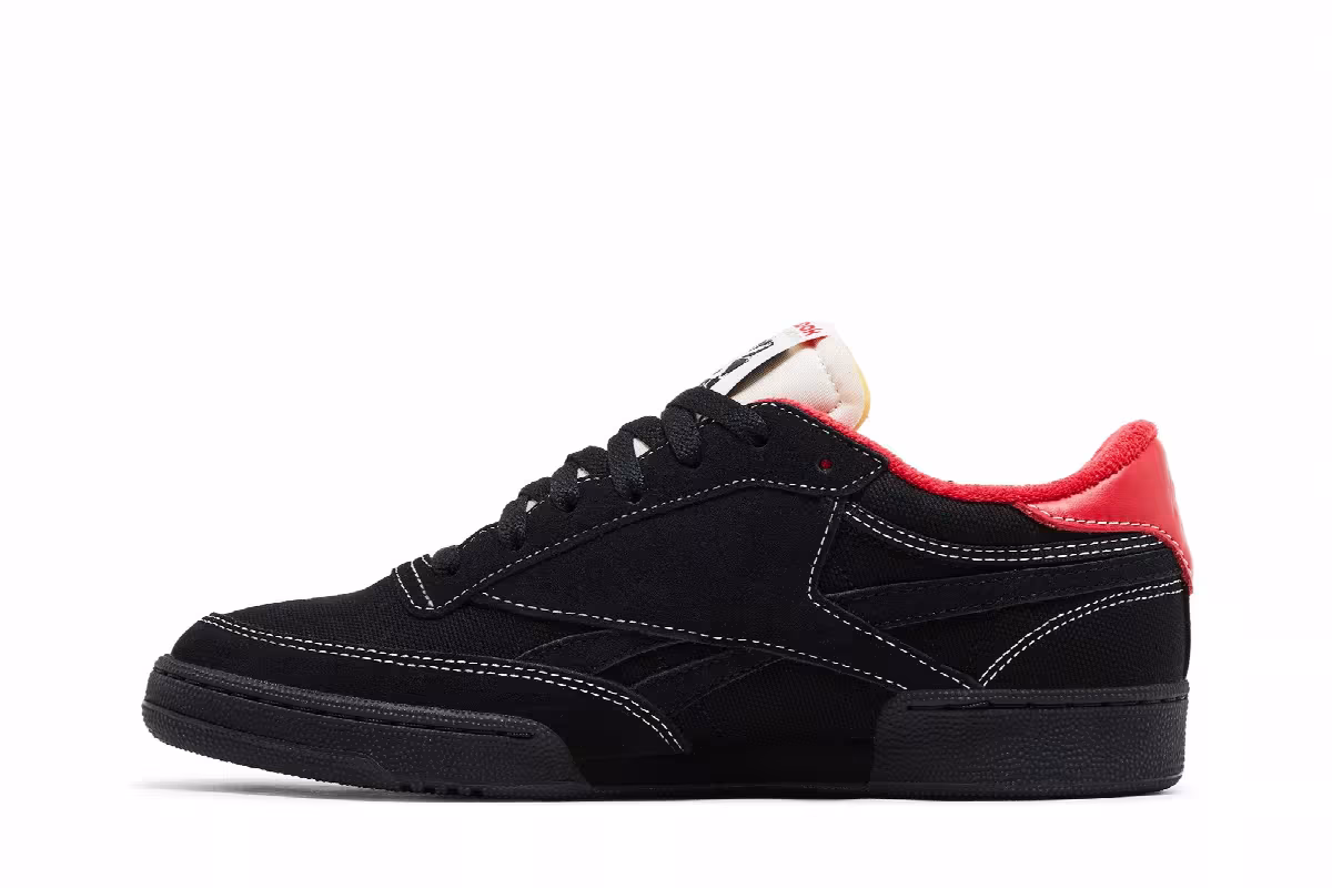 Reebok Club C Revenge Human Rights Now! - Black, view 4