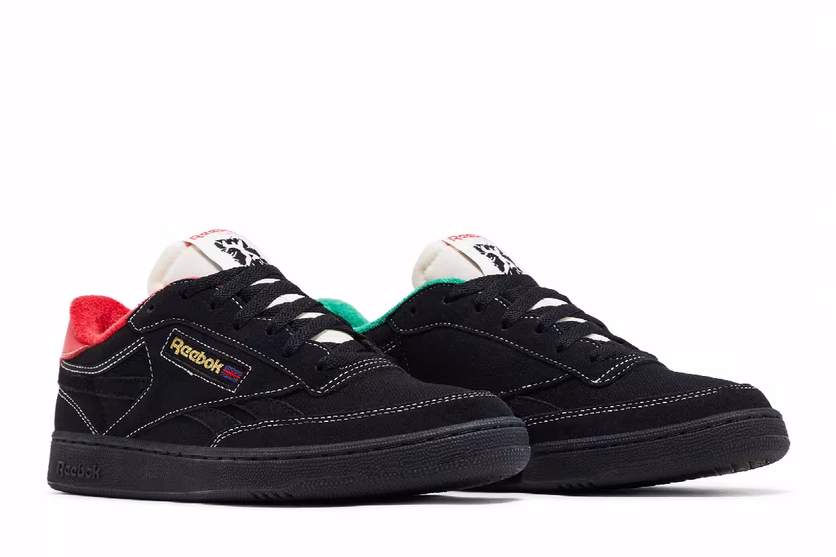 Reebok Club C Revenge Human Rights Now! - Black, view 9