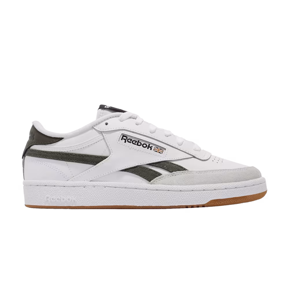 Reebok Club C Revenge White Army Green