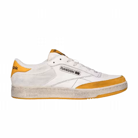 Reebok Club C 'White Orange Distressed'