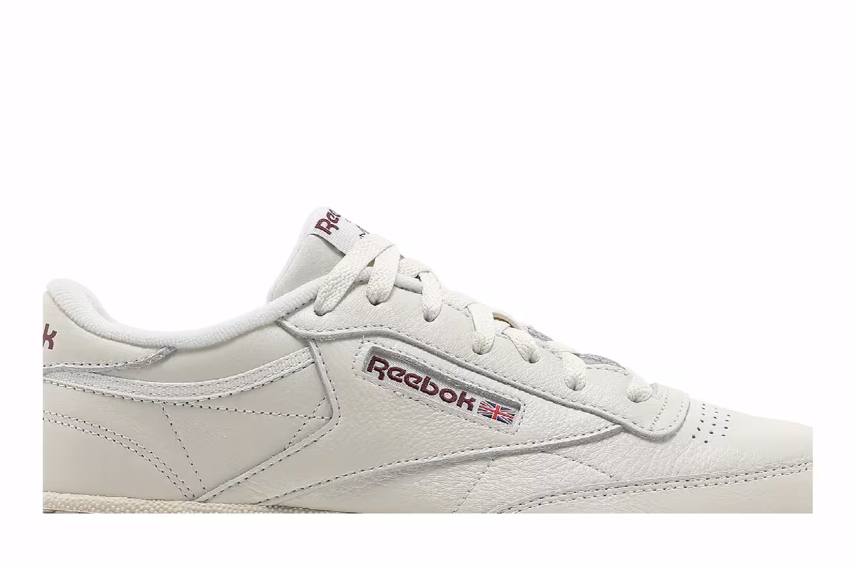 Reebok Club C 85 Vintage Chalk Maroon, view 3