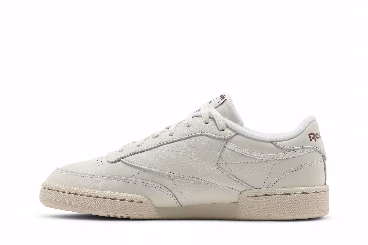 Reebok Club C 85 Vintage Chalk Maroon, view 4