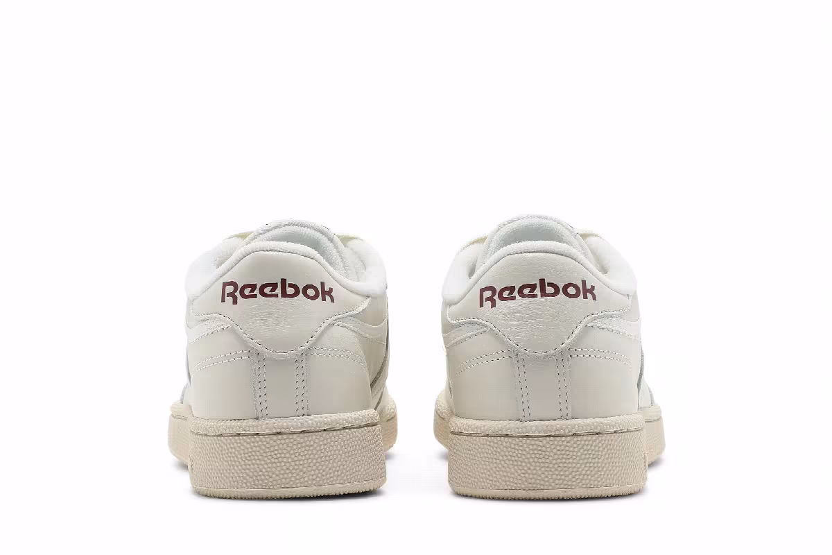 Reebok Club C 85 Vintage Chalk Maroon, view 7
