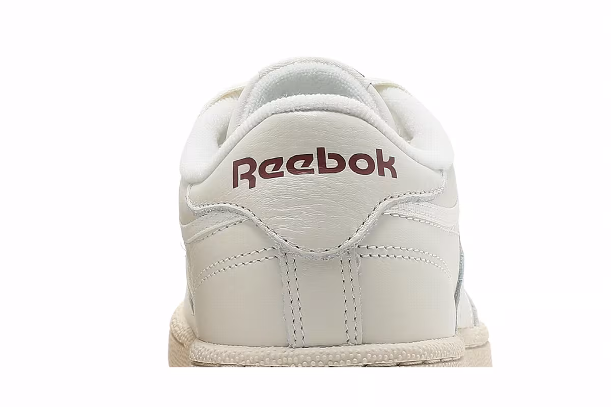 Reebok Club C 85 Vintage Chalk Maroon, view 8