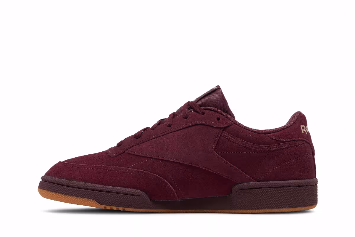 Reebok Club C 85 Maroon, view 4