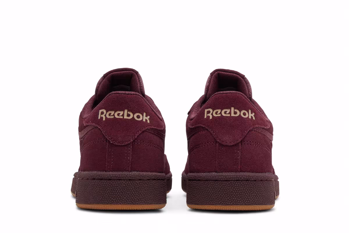 Reebok Club C 85 Maroon, view 7