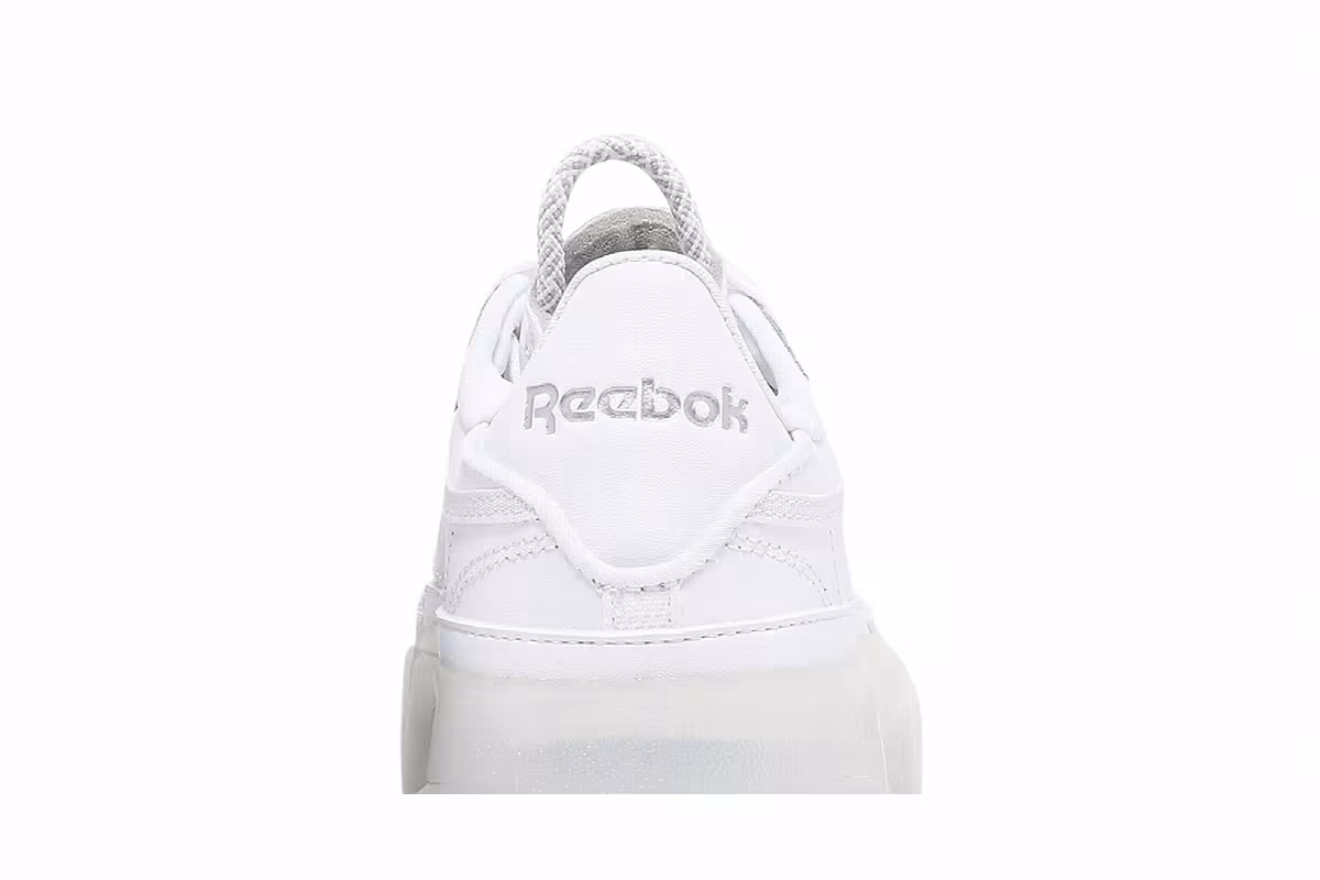 Cardi B x Reebok Women's Club C Triple White, view 8