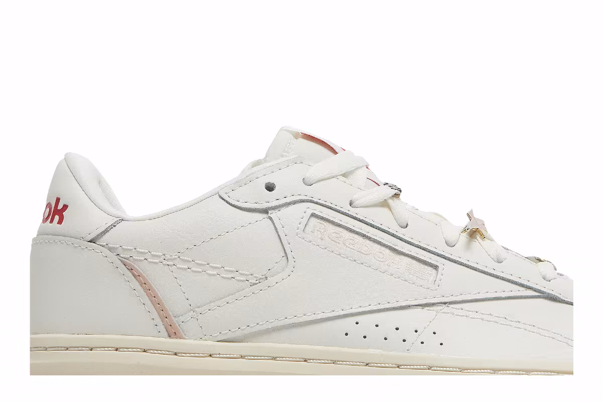 Reebok Women's Club C Double Geo Chalk Alabaster, view 3