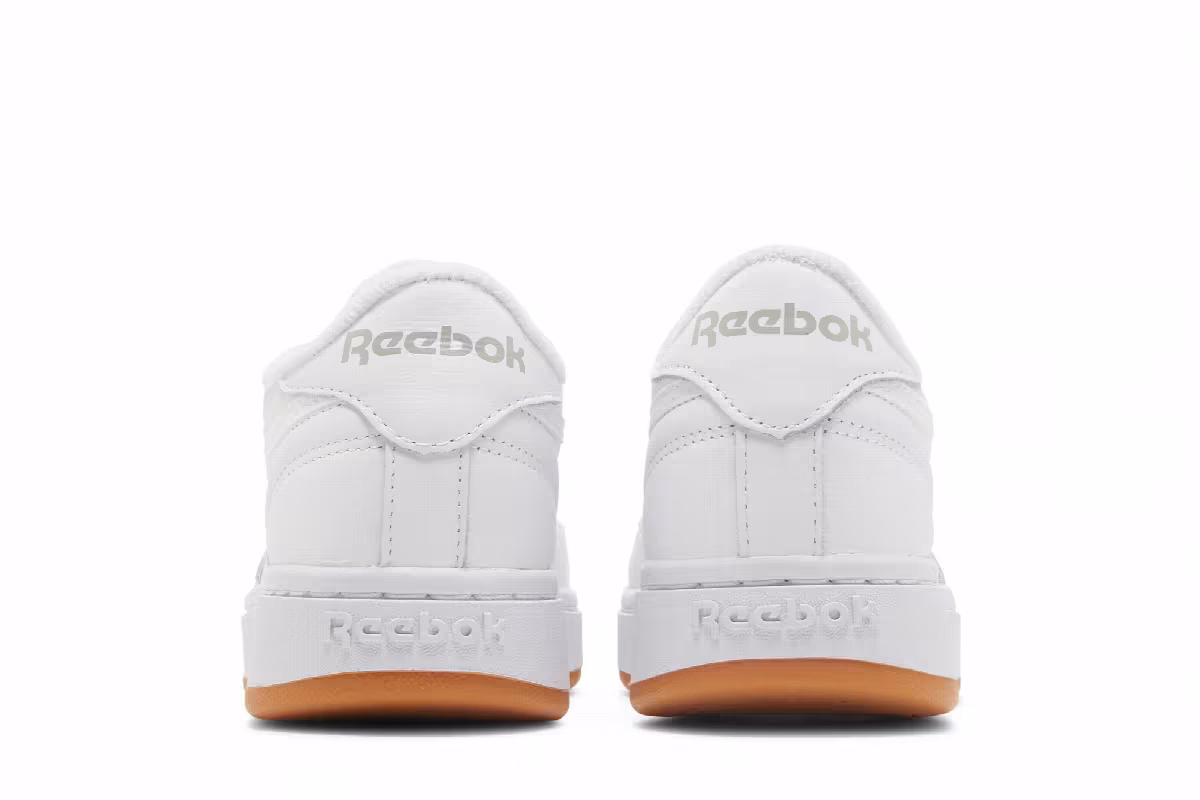 Reebok Women's Club C Double White Gum, view 7