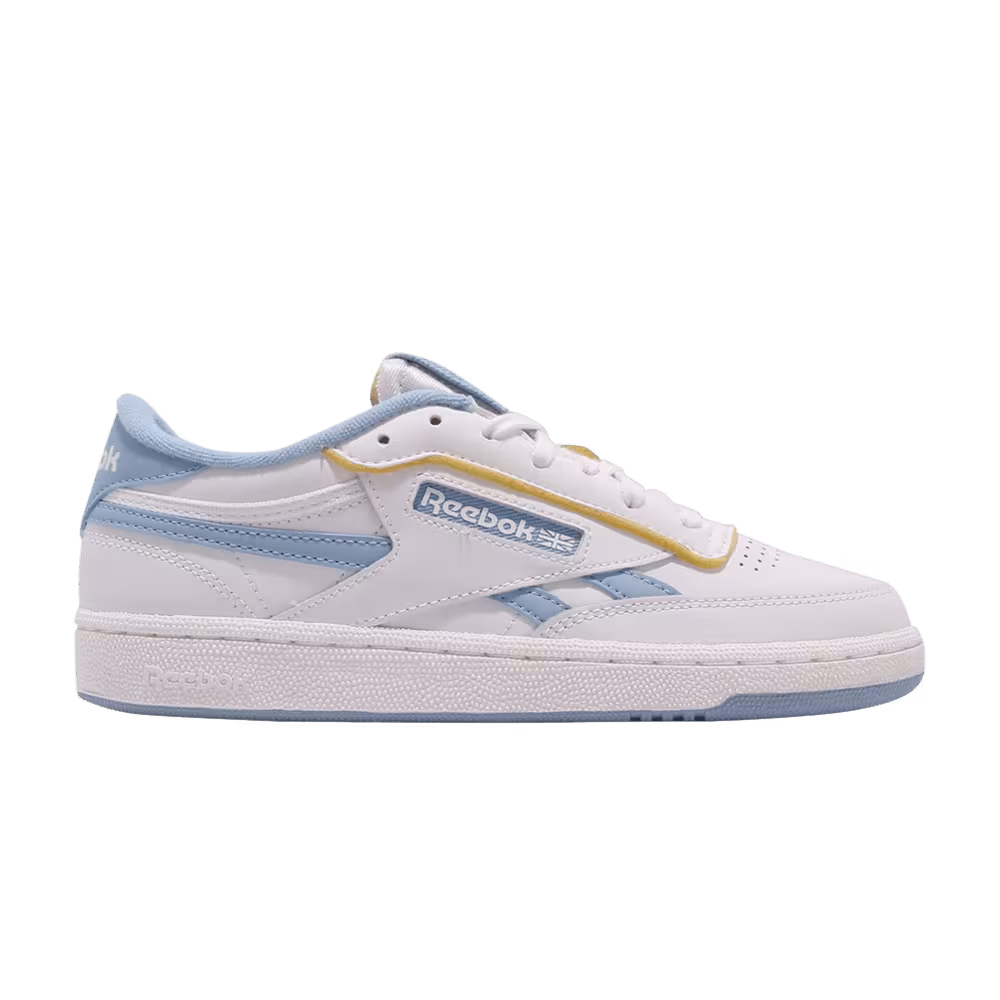 Reebok Women's Club C Revenge Chalk Fluid Blue