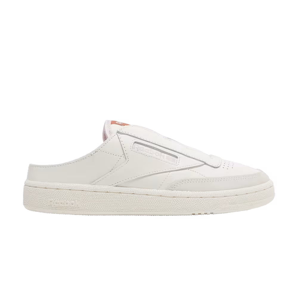 Reebok Women's Club C Laceless Mule Chalk