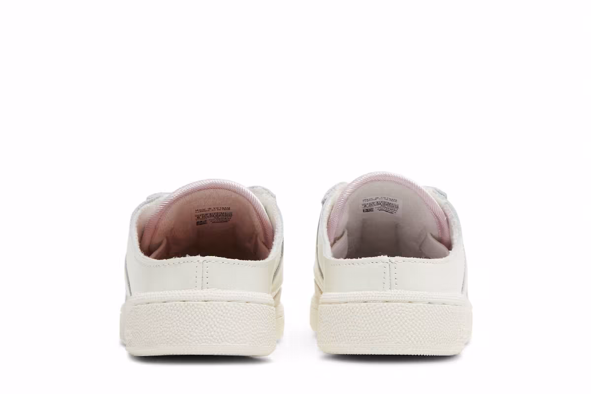 Reebok Women's Club C Laceless Mule Chalk, view 7