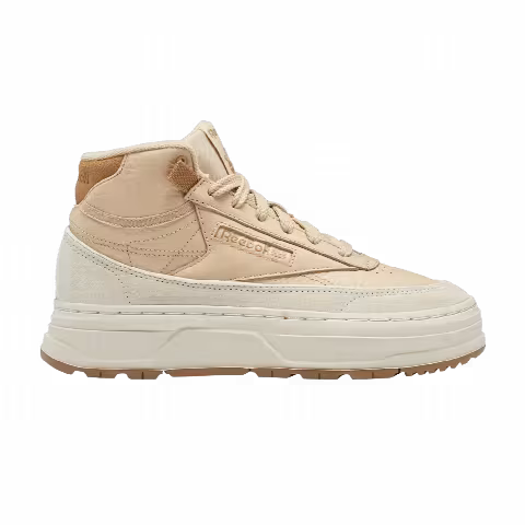 Reebok Wmns Club C Geo Mid 'Weathered Beige'
