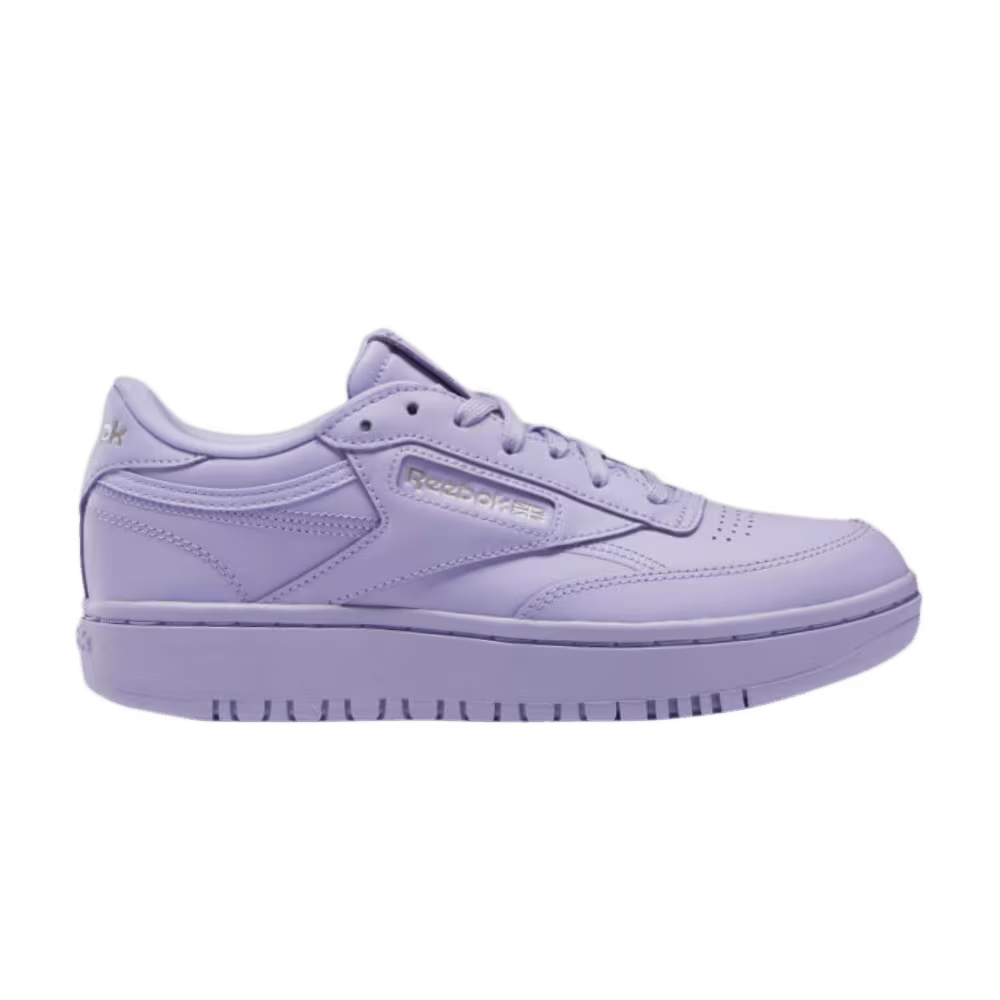 Cardi B x Reebok Women's Coated Club C Double Crisp Purple