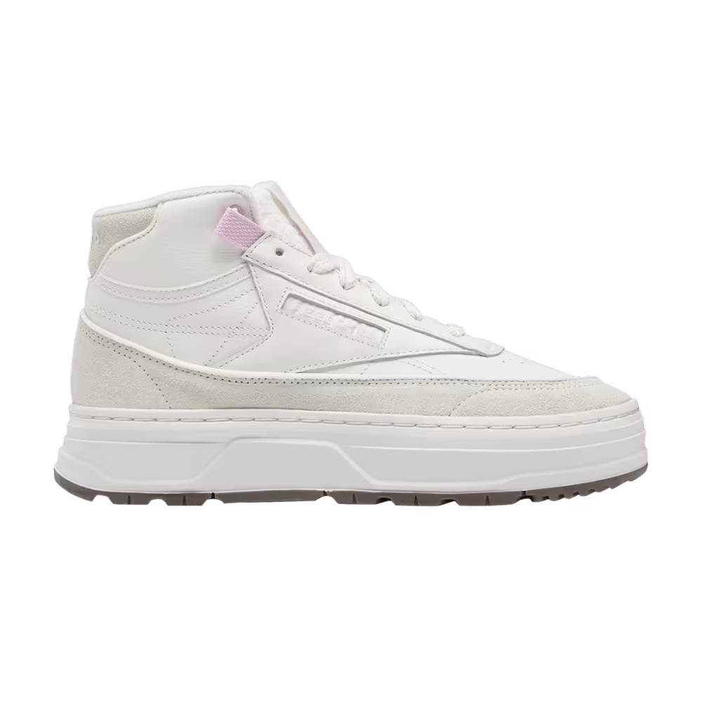 Reebok Women's Club C Geo Mid Chalk