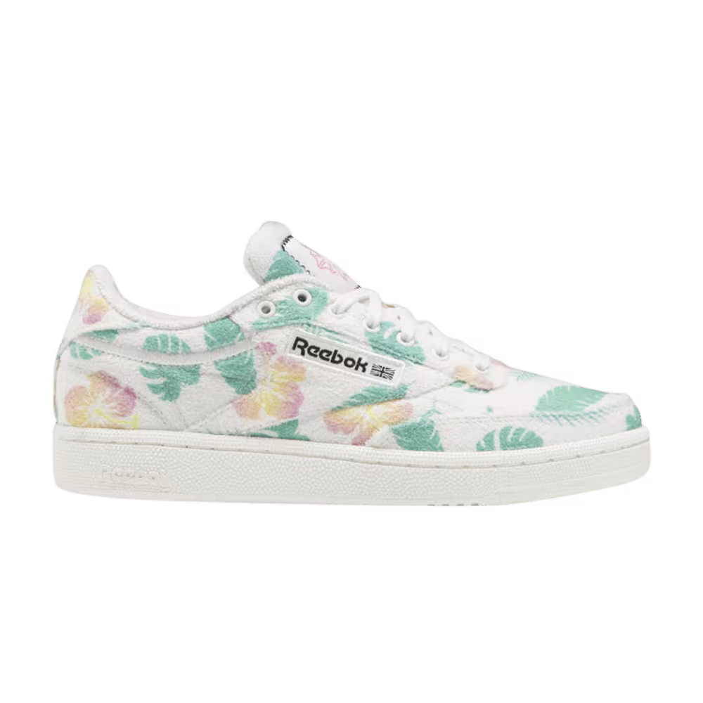 Reebok Women's Club C 85 Beach Floral Print