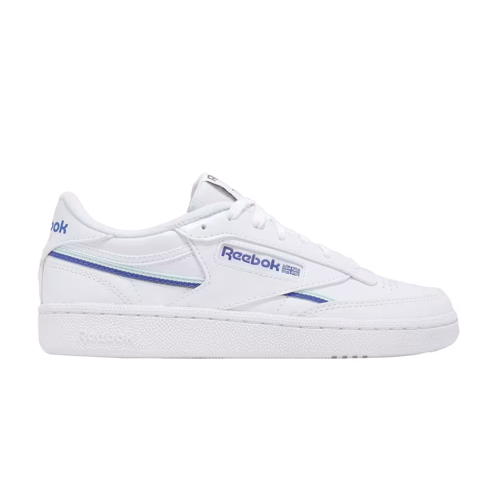 Reebok Women's Club C 85 Vegan White Aqua Dust