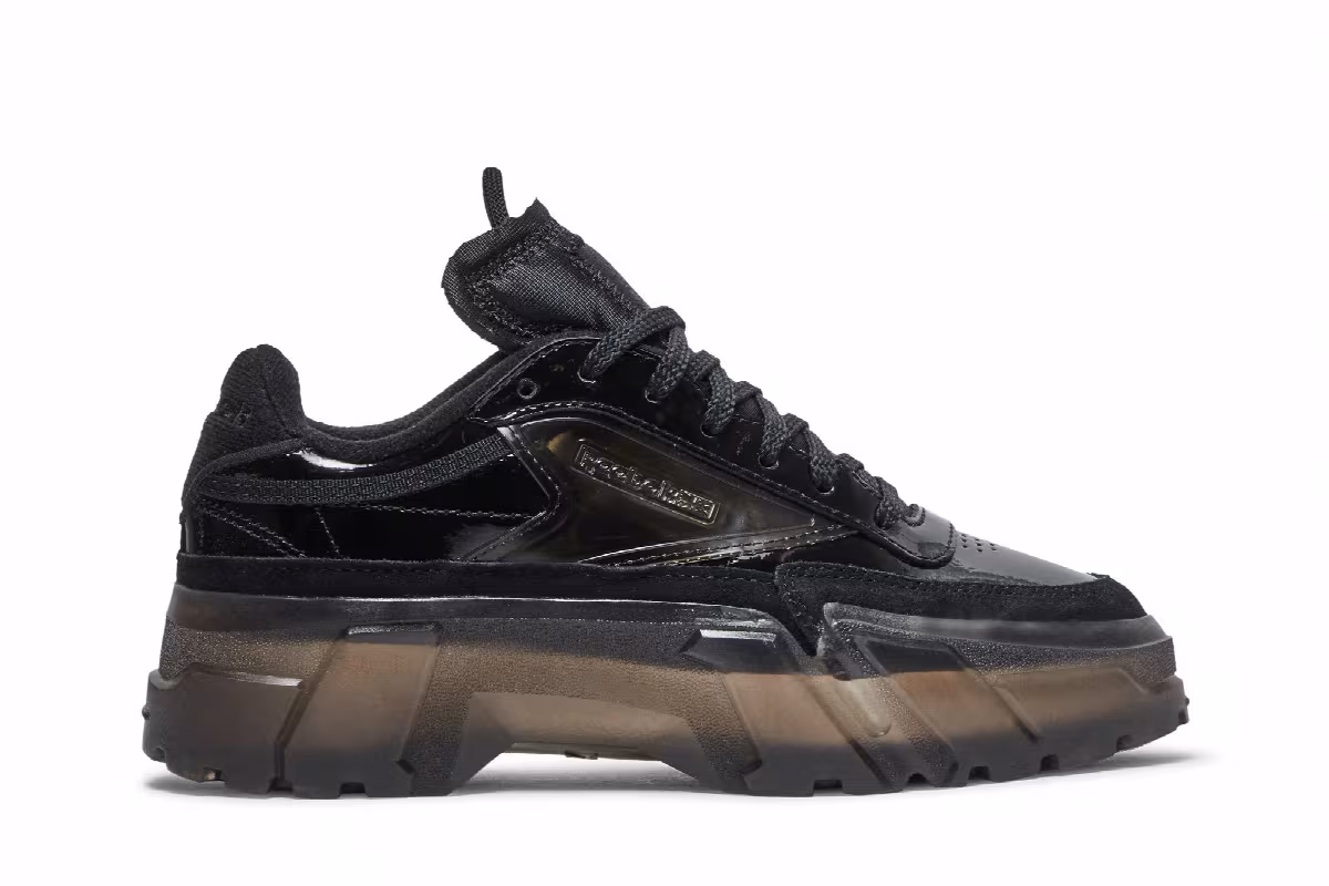Cardi B x Reebok Club C J Core Black, view 2