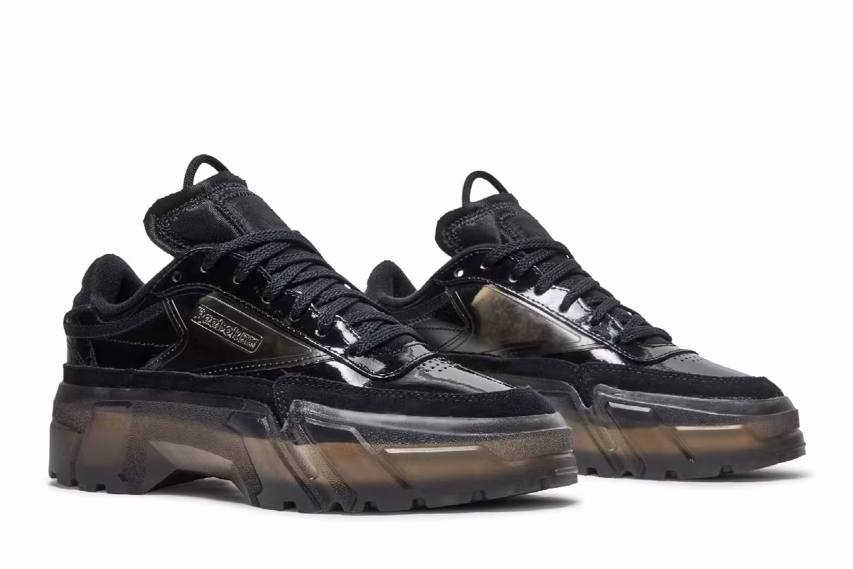 Cardi B x Reebok Club C J Core Black, view 9