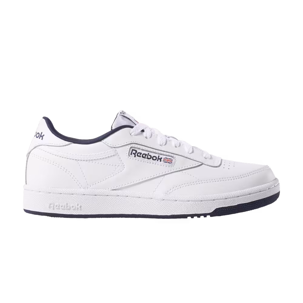 Reebok Club C Big Kid White Navy