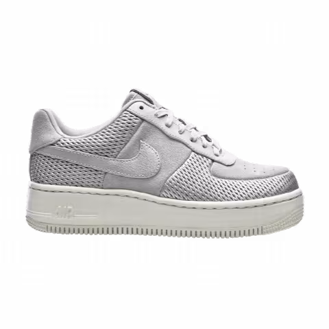Nike Wmns Air Force 1 Upstep Premium 'Metallic Platinum'