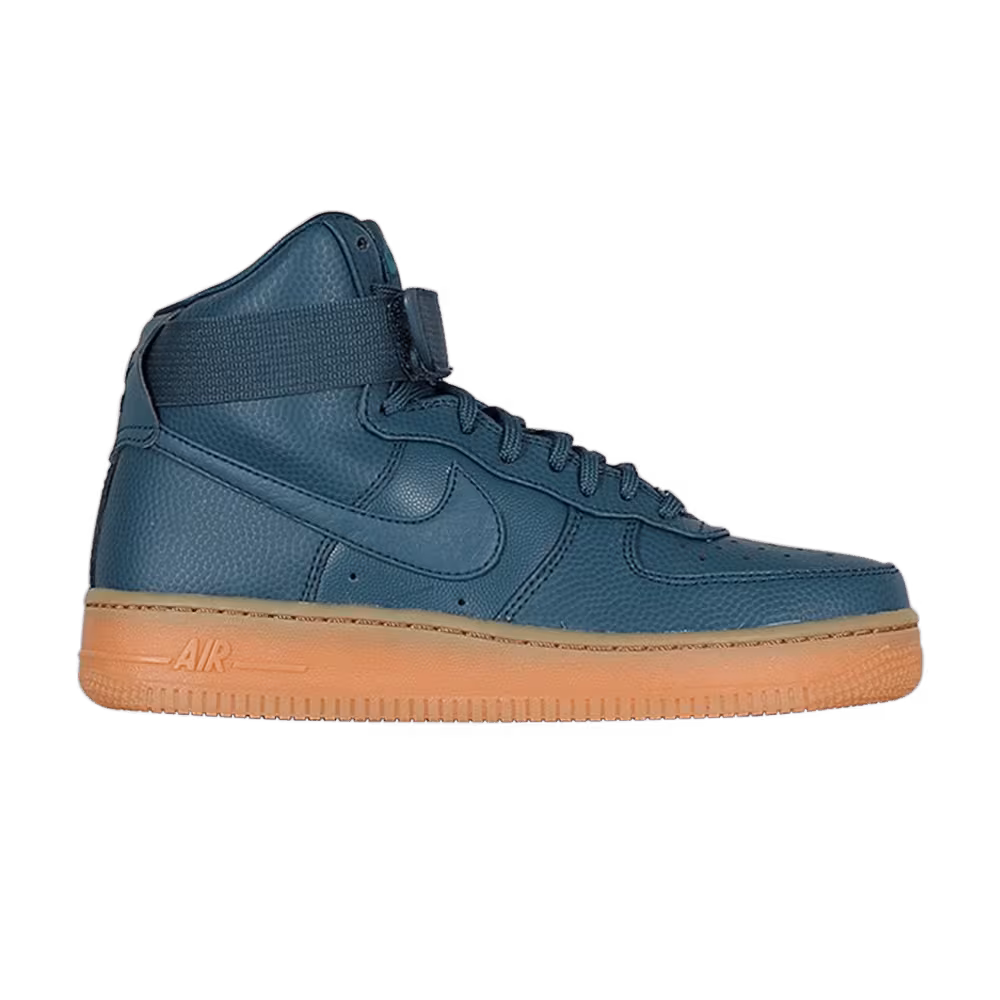 Nike Women's Air Force 1 High SE Midnight Turquoise