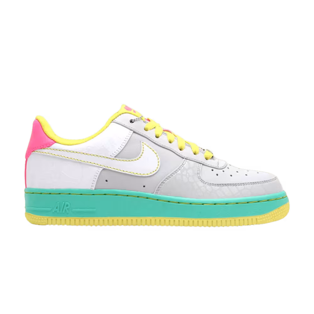 Nike Women's Air Force 1 Premium Grey Azure