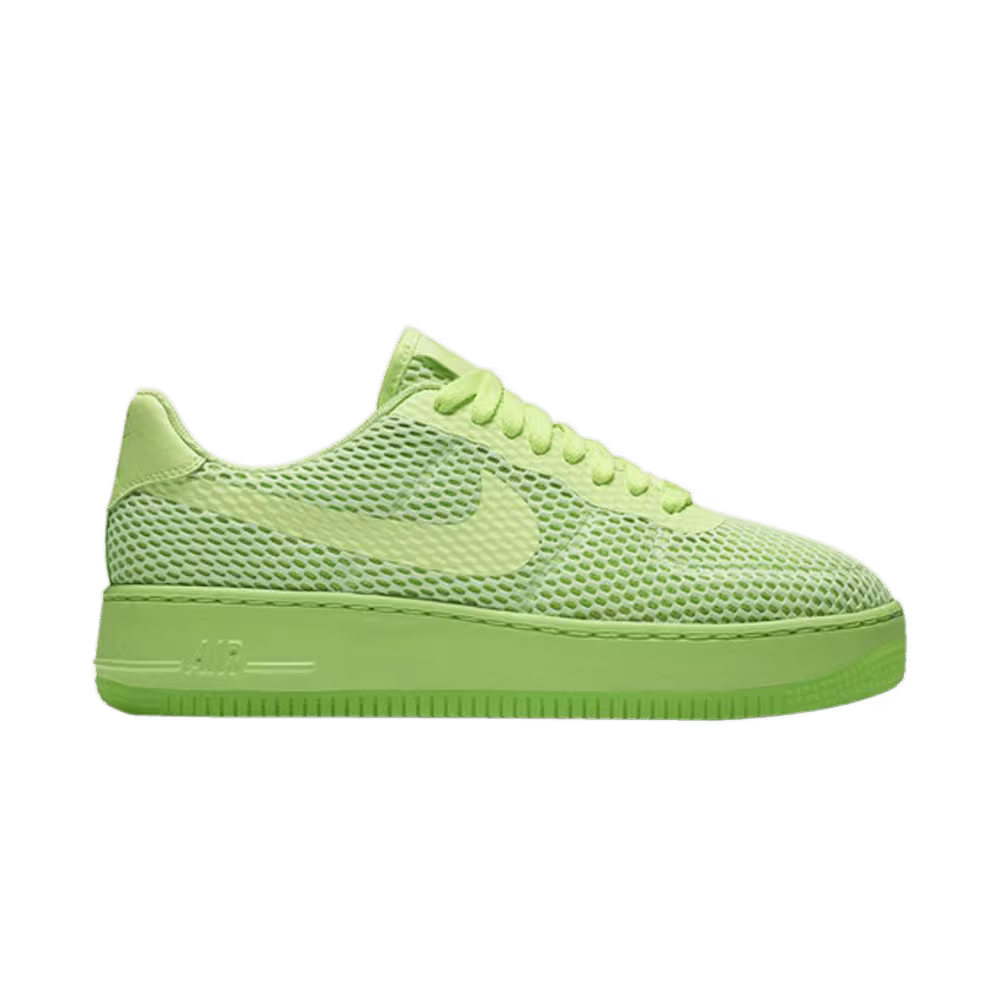 Nike Women's Air Force 1 Low Upstep BR Ghost Green