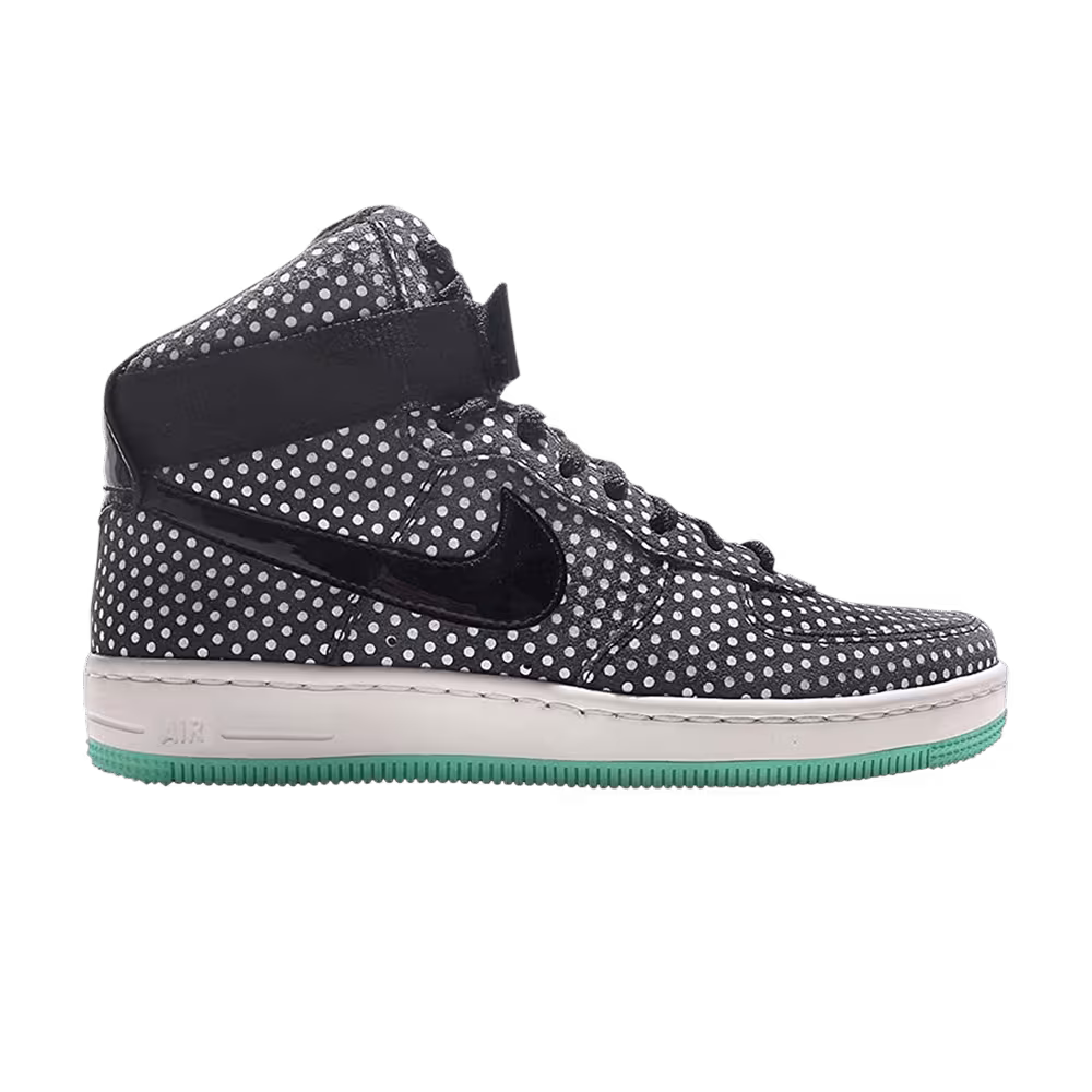 Nike Women's Air Force 1 Ultra Force Mid Polka Dots - Black