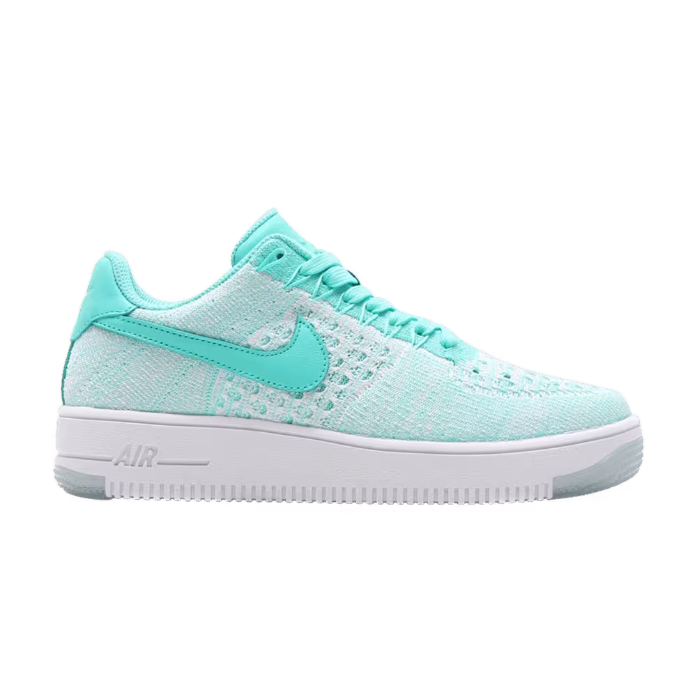 Nike Women's Air Force 1 Flyknit Low Hyper Turquoise