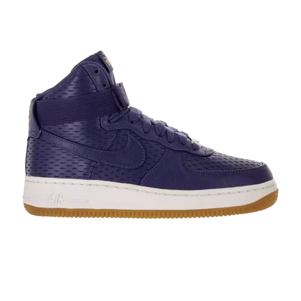Nike Women's Air Force 1 High Premium Dark Purple Dust