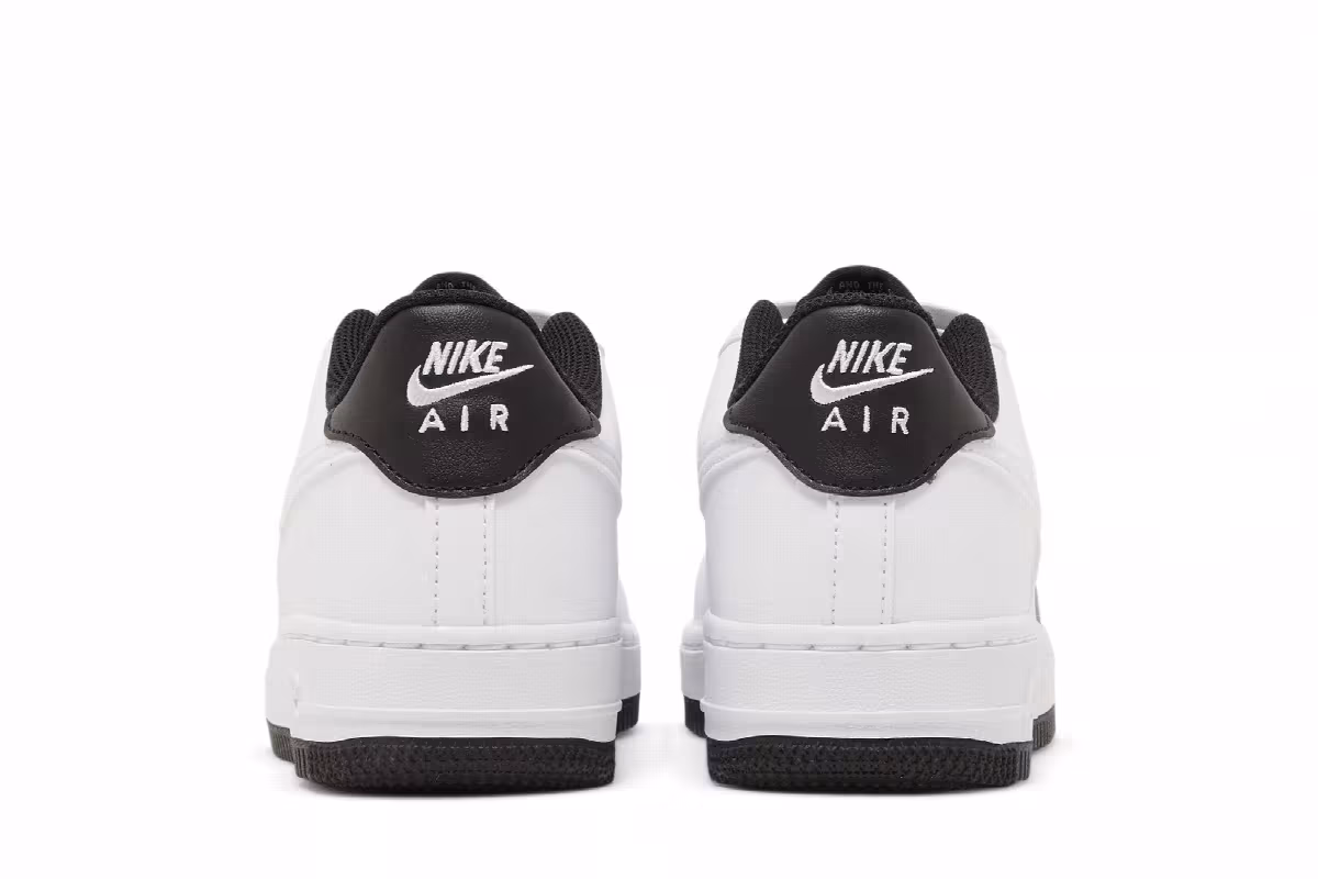 Nike Air Force 1 White Black, view 7