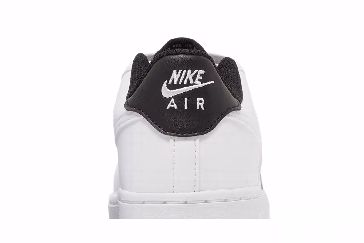Nike Air Force 1 White Black, view 8