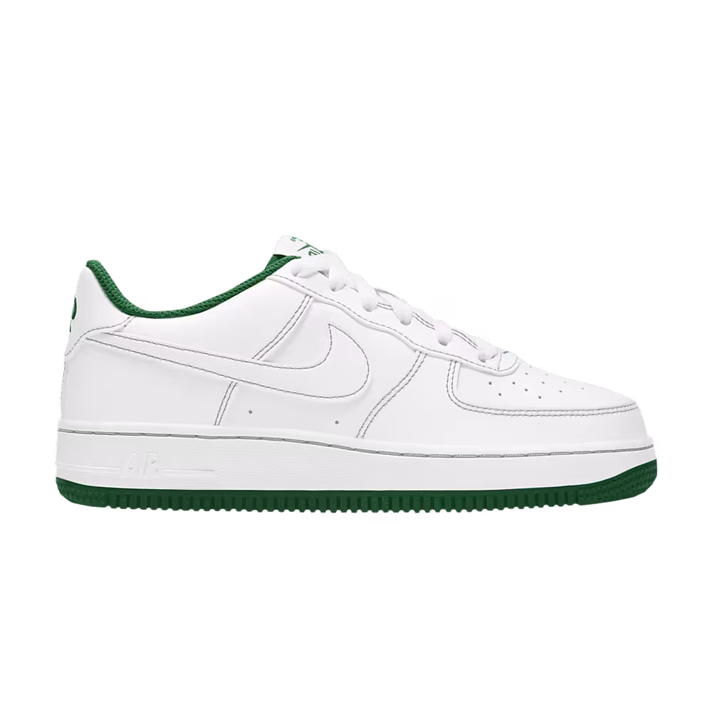 Nike Air Force 1 Contrast Stitch - White Pine Green