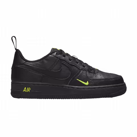 Nike Air Force 1 Low GS 'Black Volt'