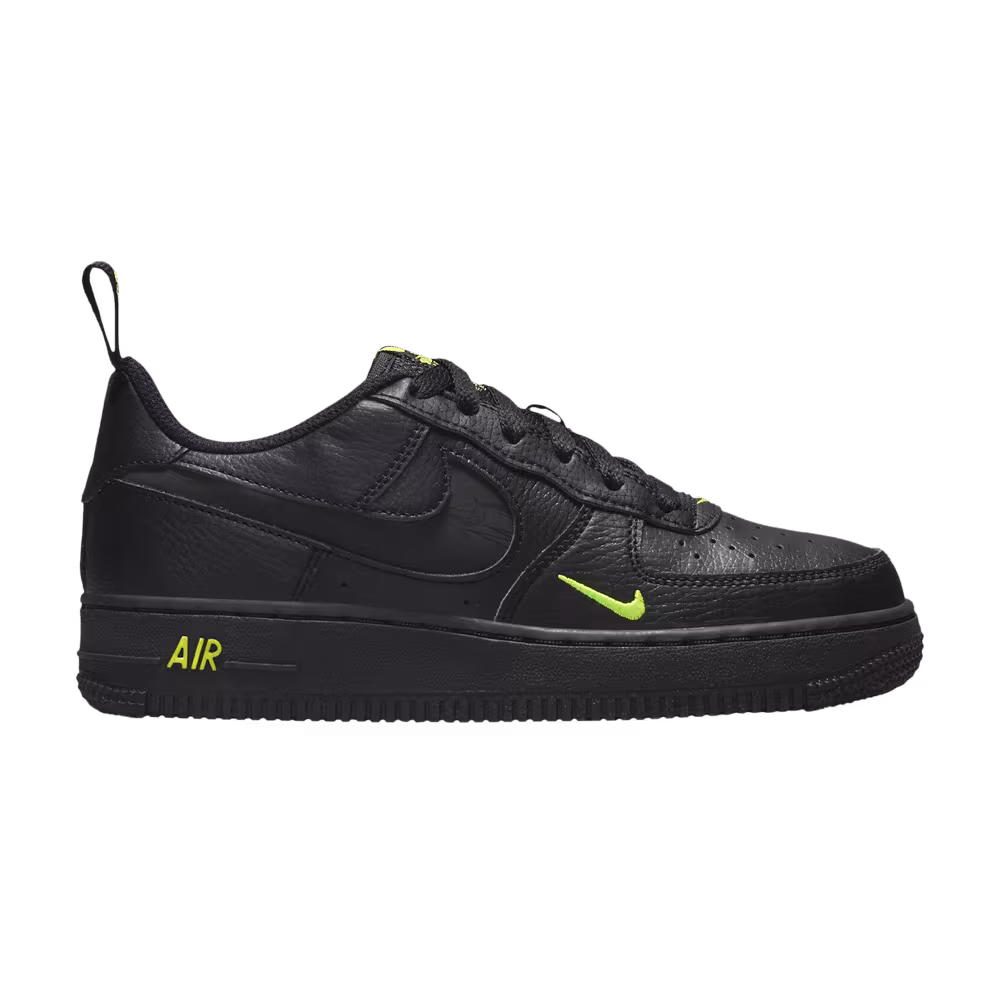 Nike Air Force 1 Low GS Black Volt