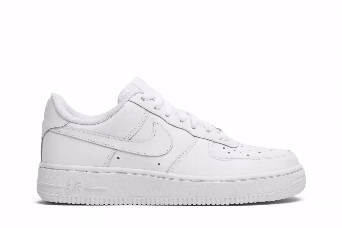 Nike Air Force 1 Low GS White, view 2