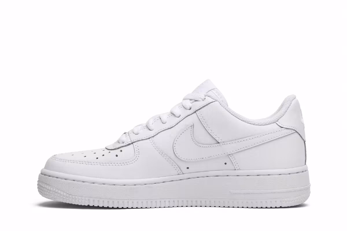 Nike Air Force 1 Low GS White, view 4