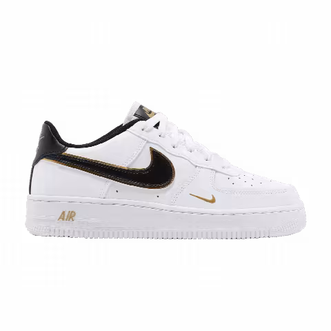 Nike Air Force 1 LV8 GS 'White Metallic Gold'