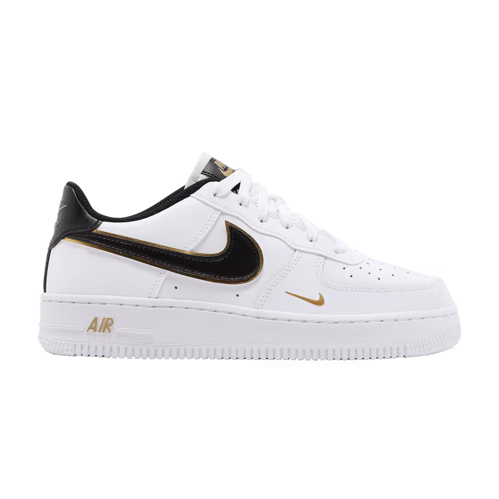 Nike Air Force 1 LV8 GS White Metallic Gold