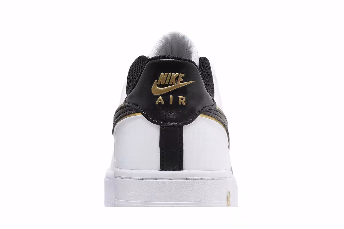Nike Air Force 1 LV8 GS White Metallic Gold, view 8