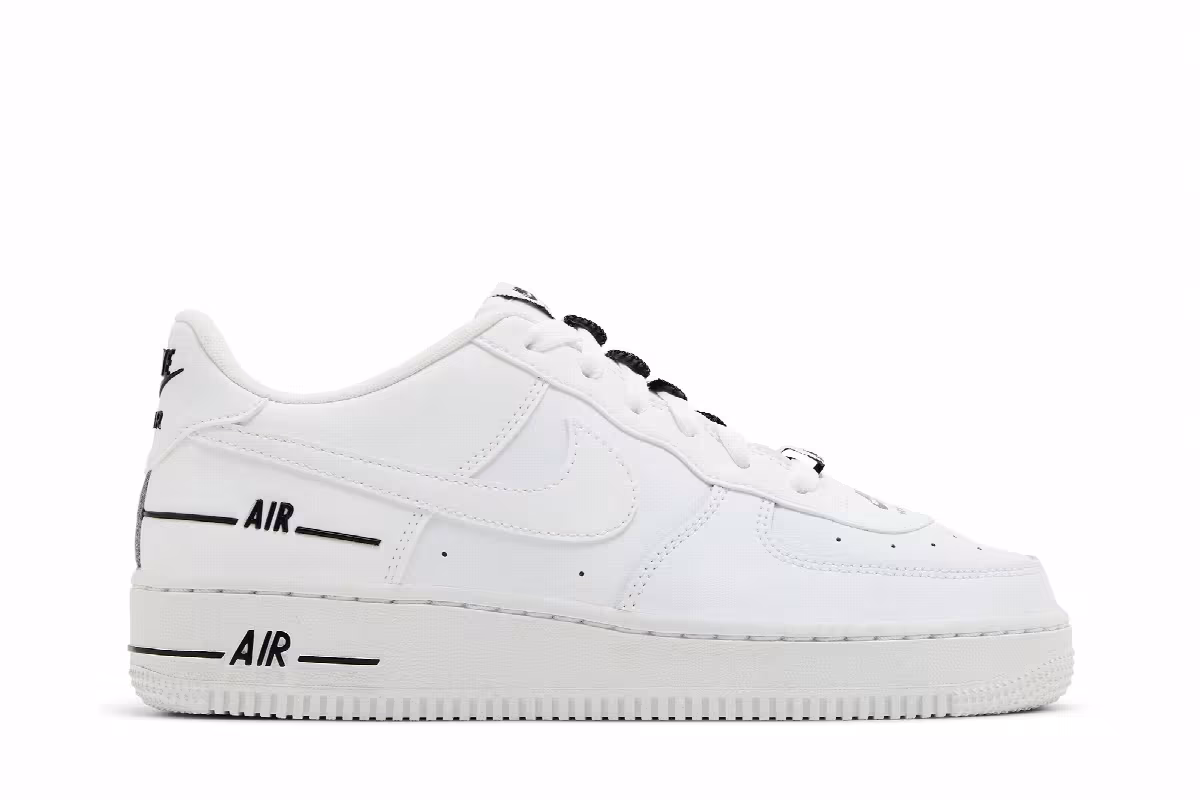 Nike Air Force 1 LV8 3 GS Multiple Logos, view 2