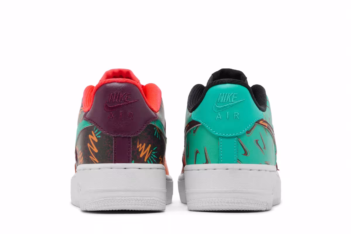 Nike Air Force 1 LV8 GS What The 90s, view 7