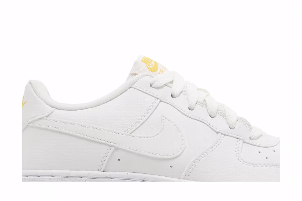 Nike Air Force 1 Impact Next Nature GS White University Gold, view 3