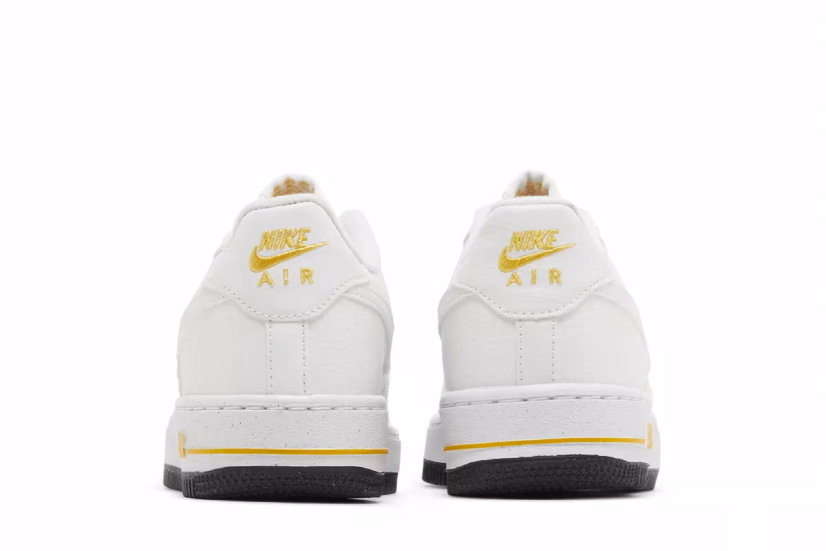 Nike Air Force 1 Impact Next Nature GS White University Gold, view 7