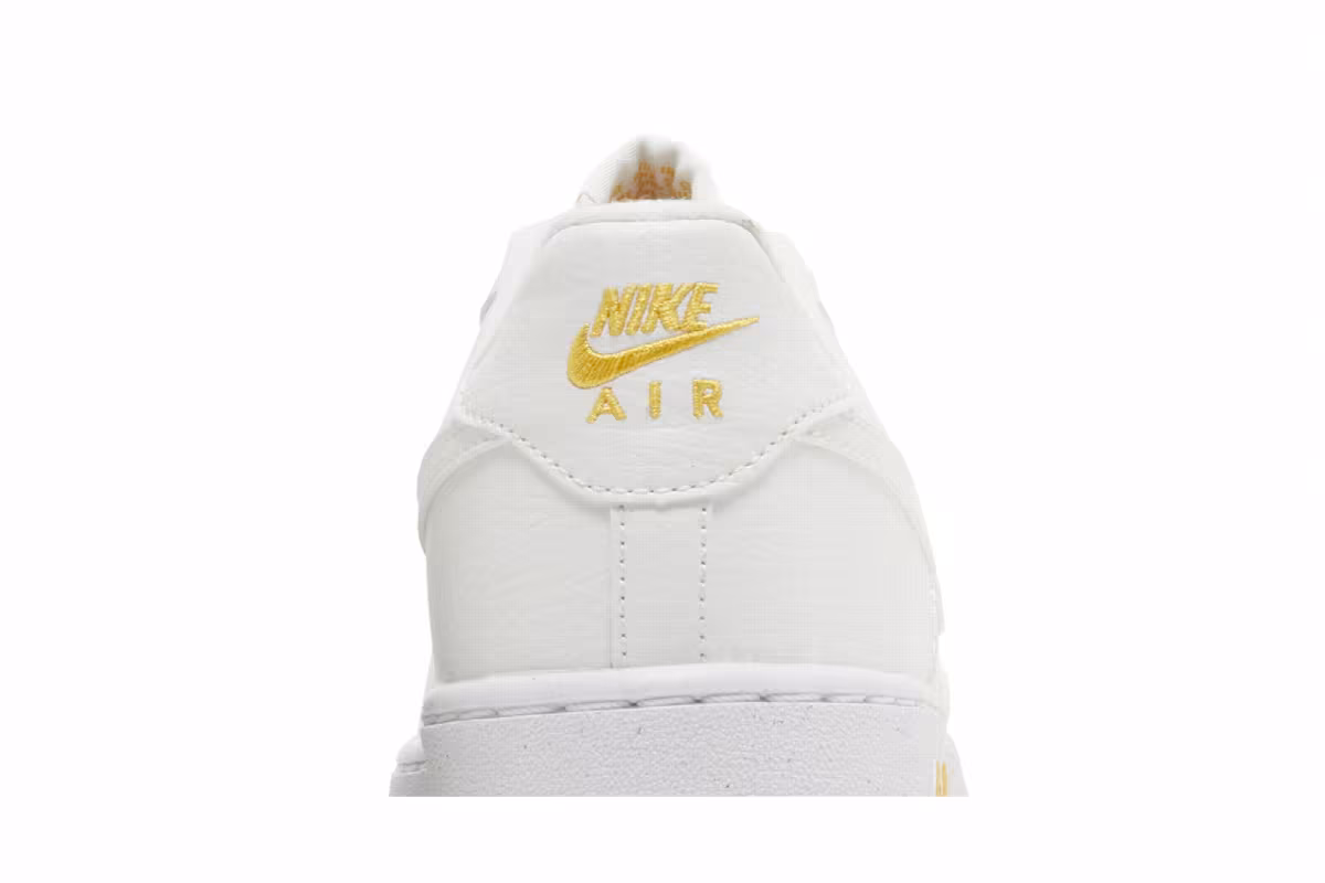 Nike Air Force 1 Impact Next Nature GS White University Gold, view 8