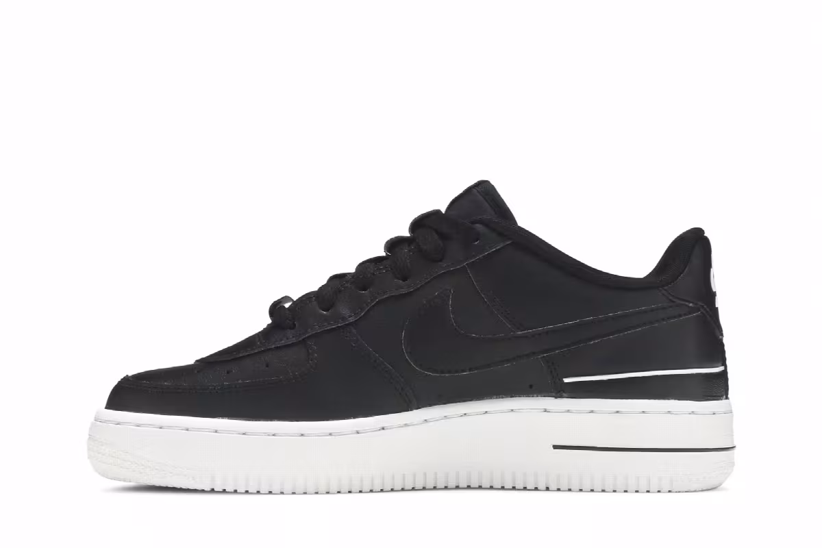 Nike Air Force 1 LV8 3 GS Black, view 4