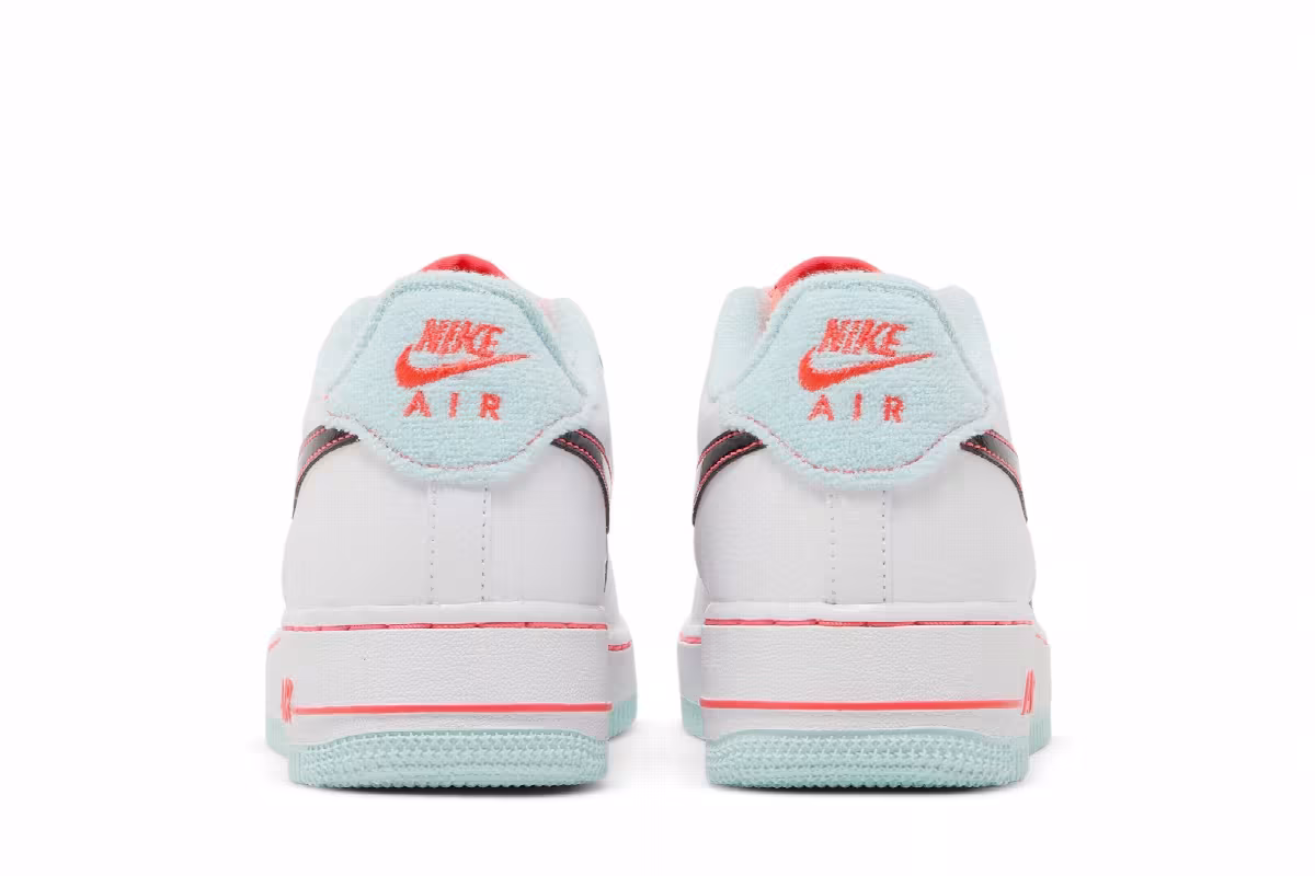 Nike Air Force 1 White Atomic Pink, view 7