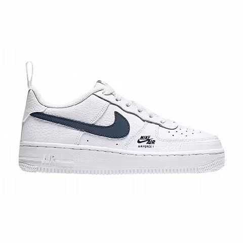 Nike Air Force 1 GS 'White Obsidian'