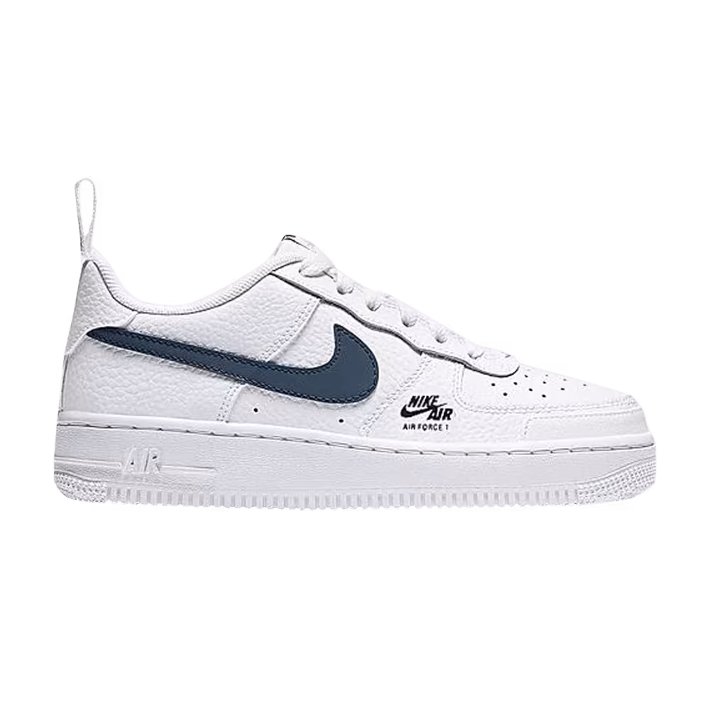 Nike Air Force 1 GS White Obsidian
